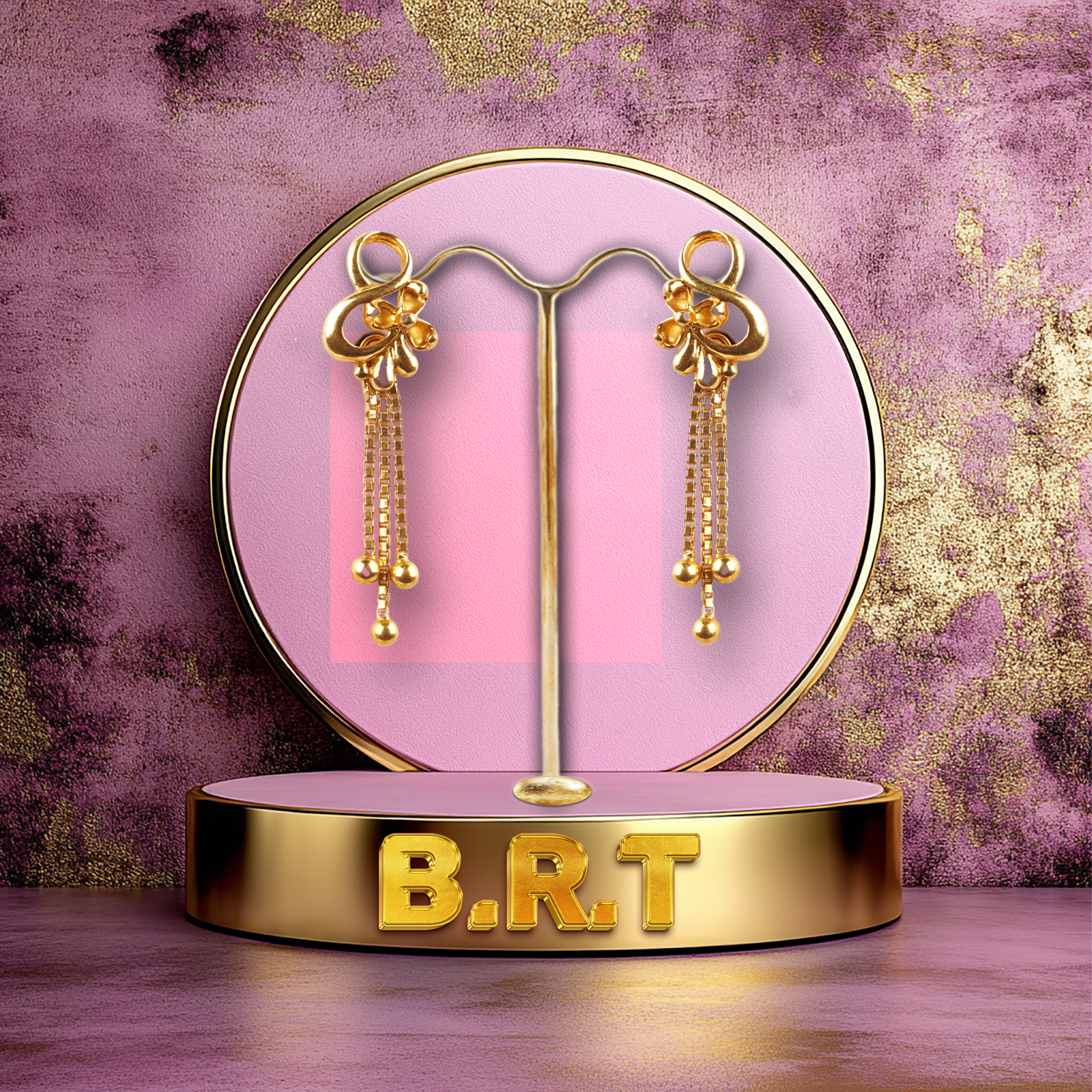 Gold Hangings - 4.41 Gm