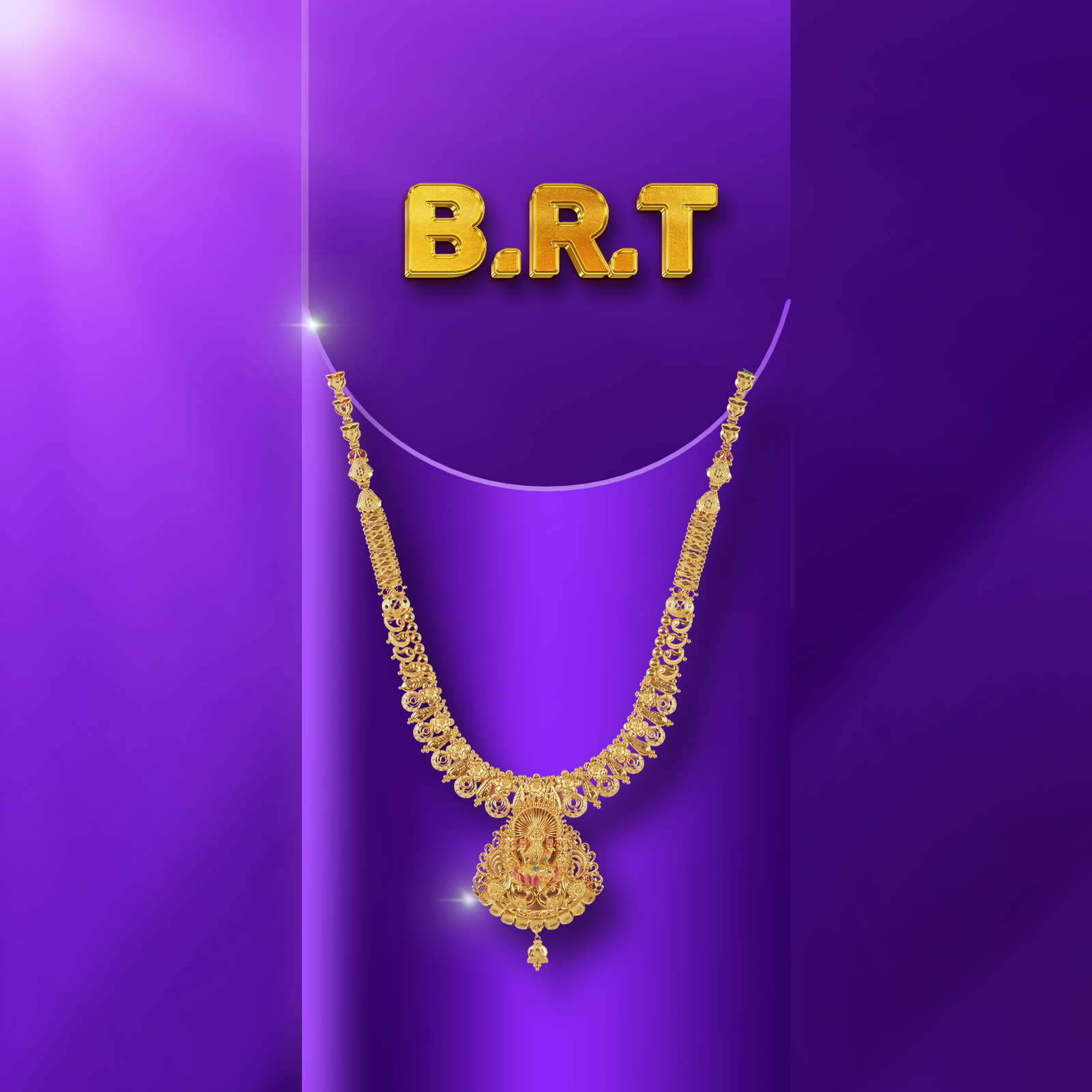 Gold Long Necklace - 52.42 Gm