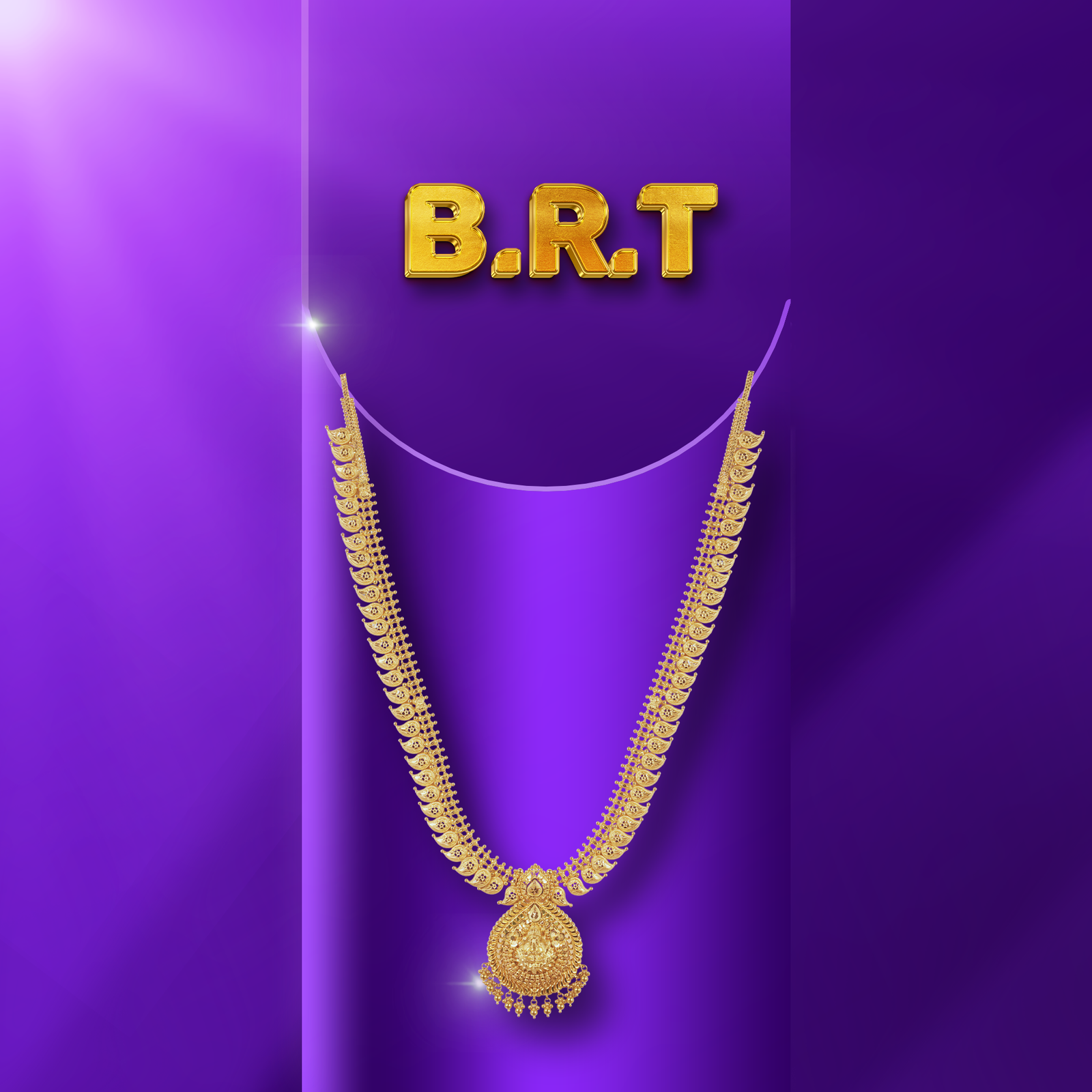 Gold Long Necklace - 58.61 Gm