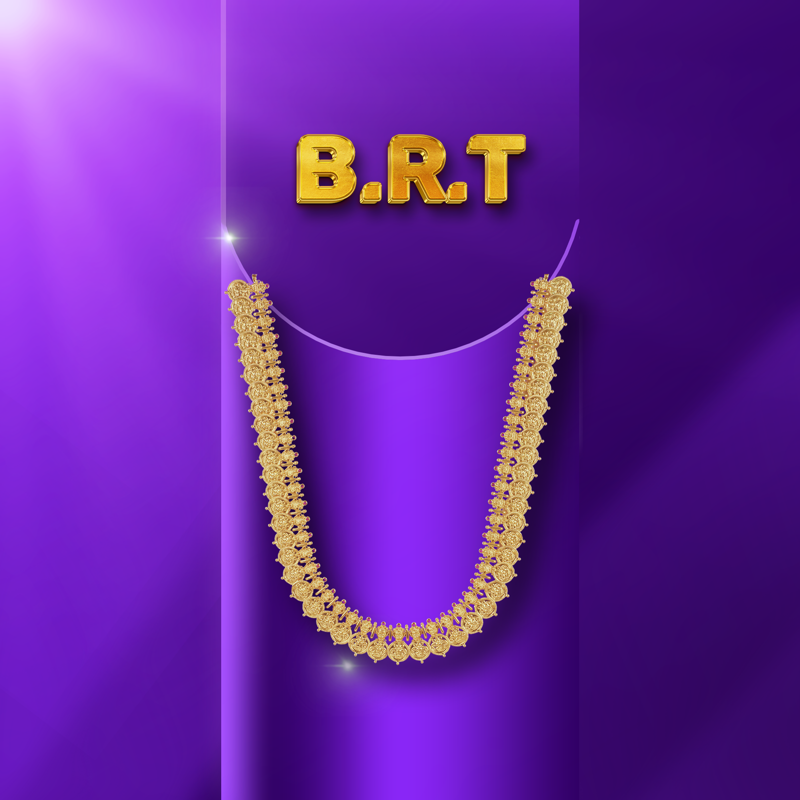 Gold Long Necklace - 81.67 Gm