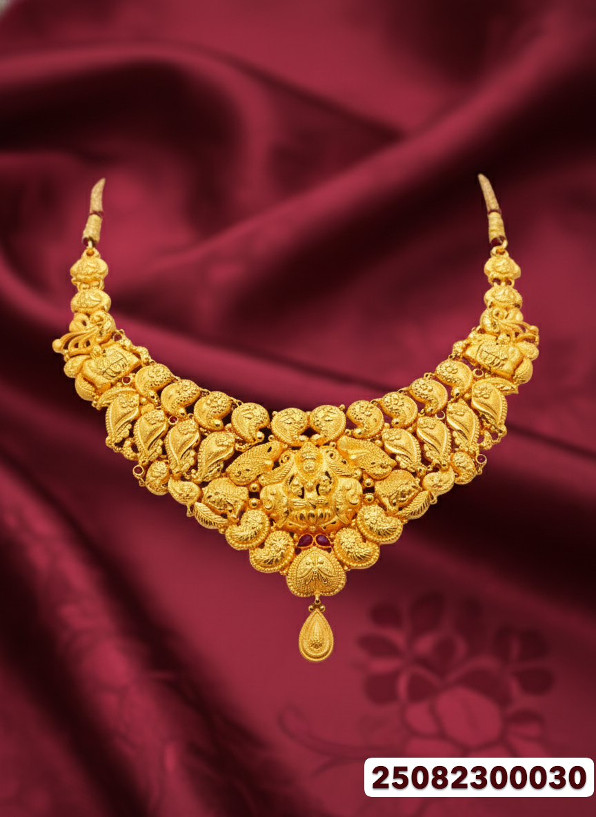 Gold Necklace - 22.04 Gm