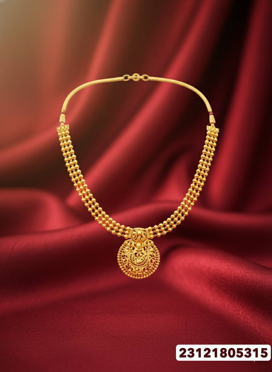 Gold Necklace - 22.24 Gm