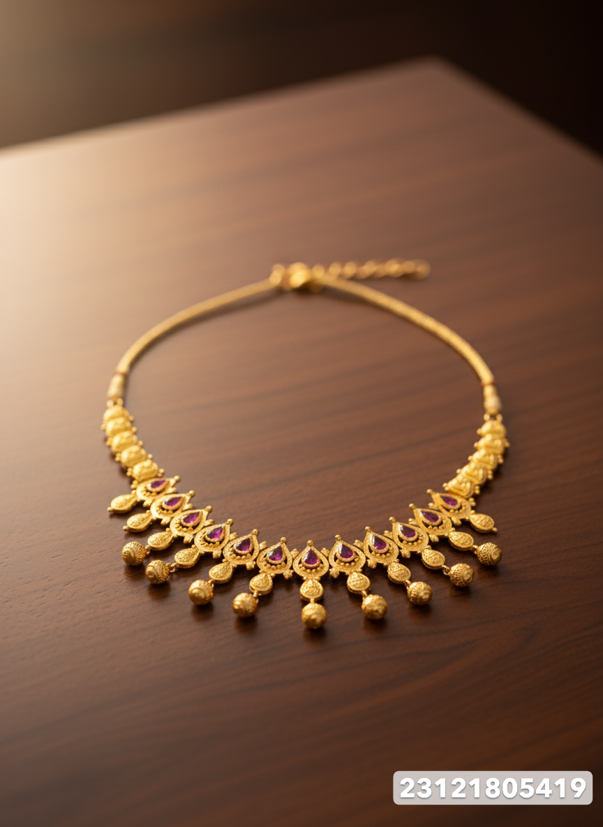 Gold Necklace - 30.08 Gm