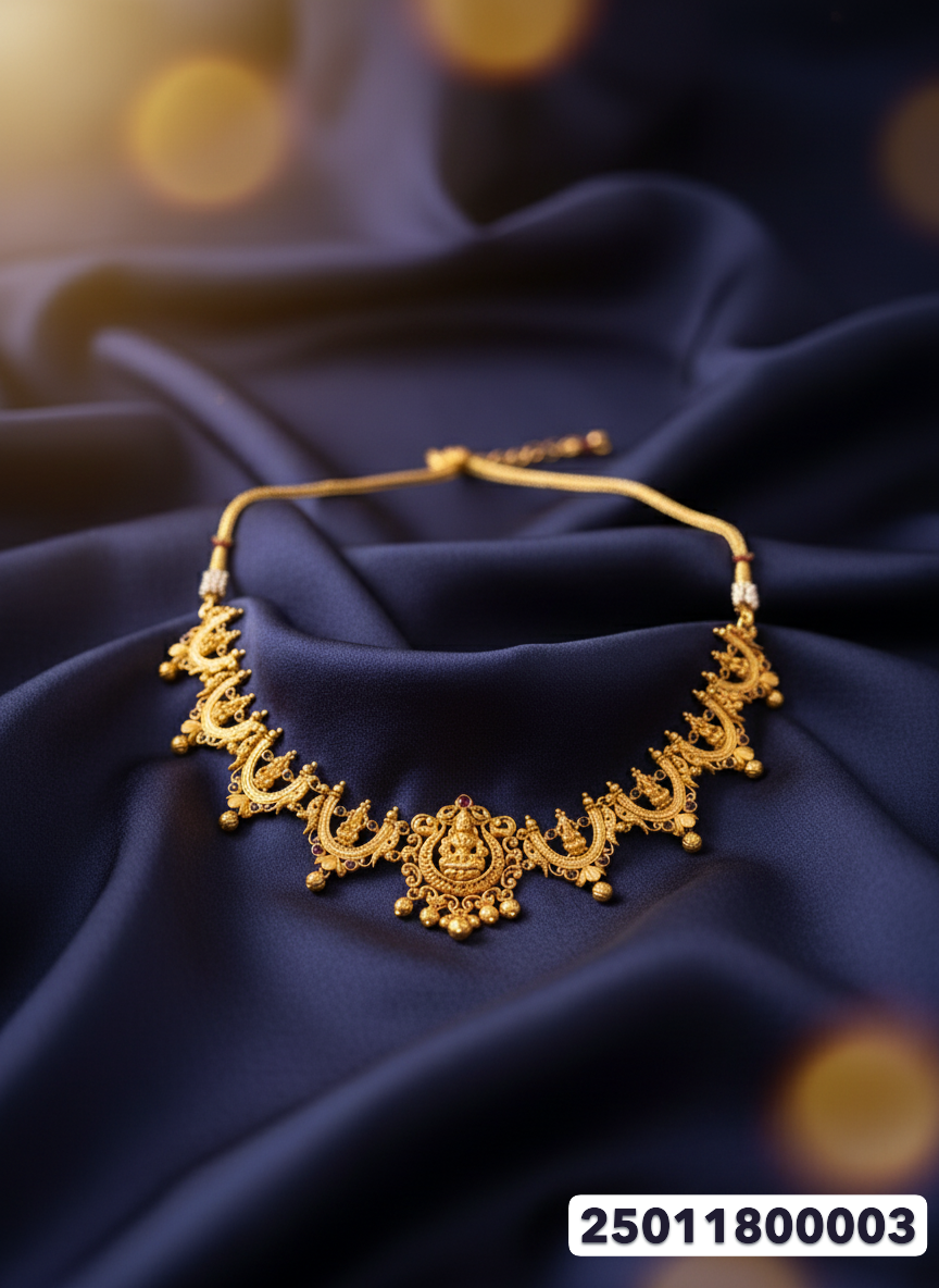 Gold Necklace - 34.28 Gm