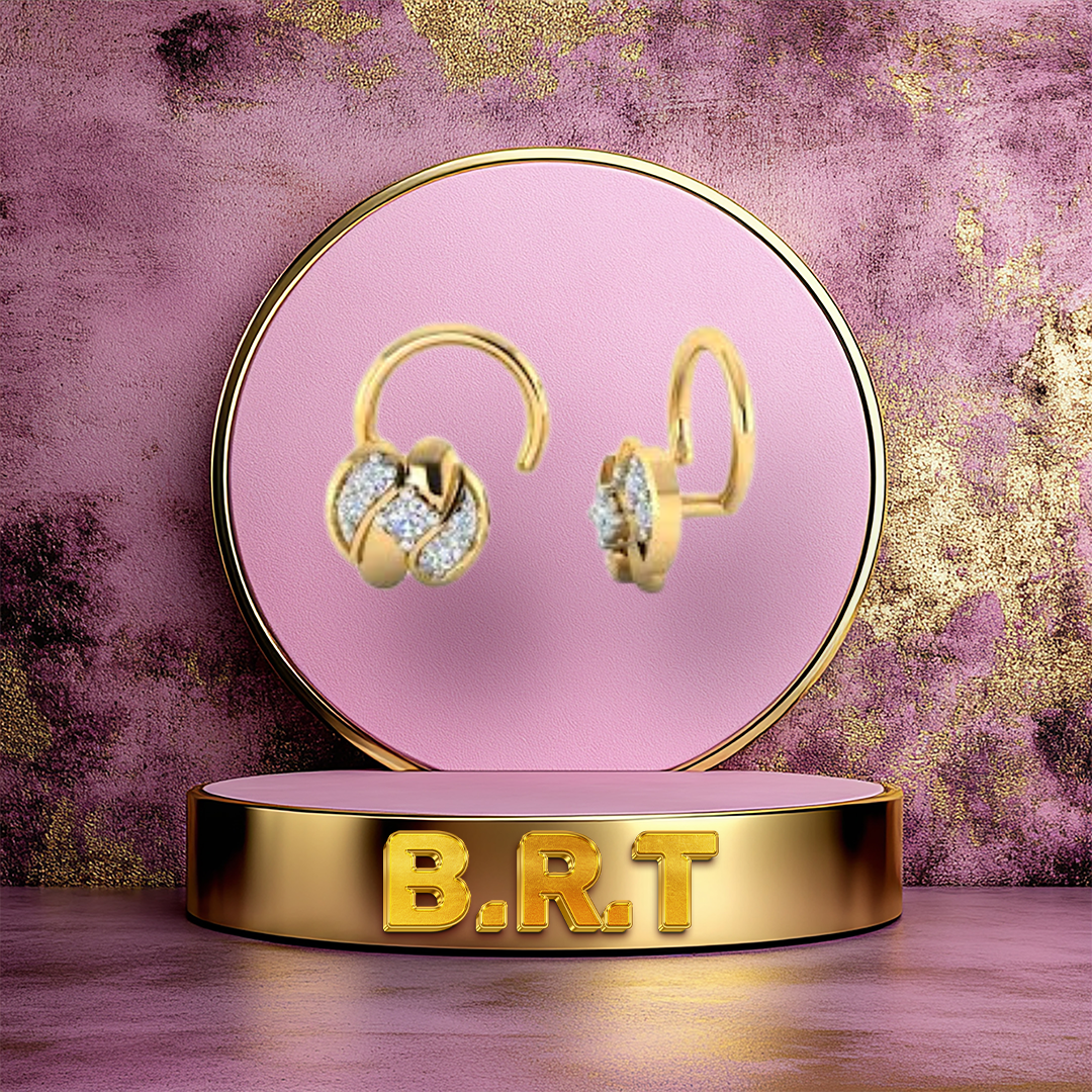 Gold Nose Pin - 1.52 Gm