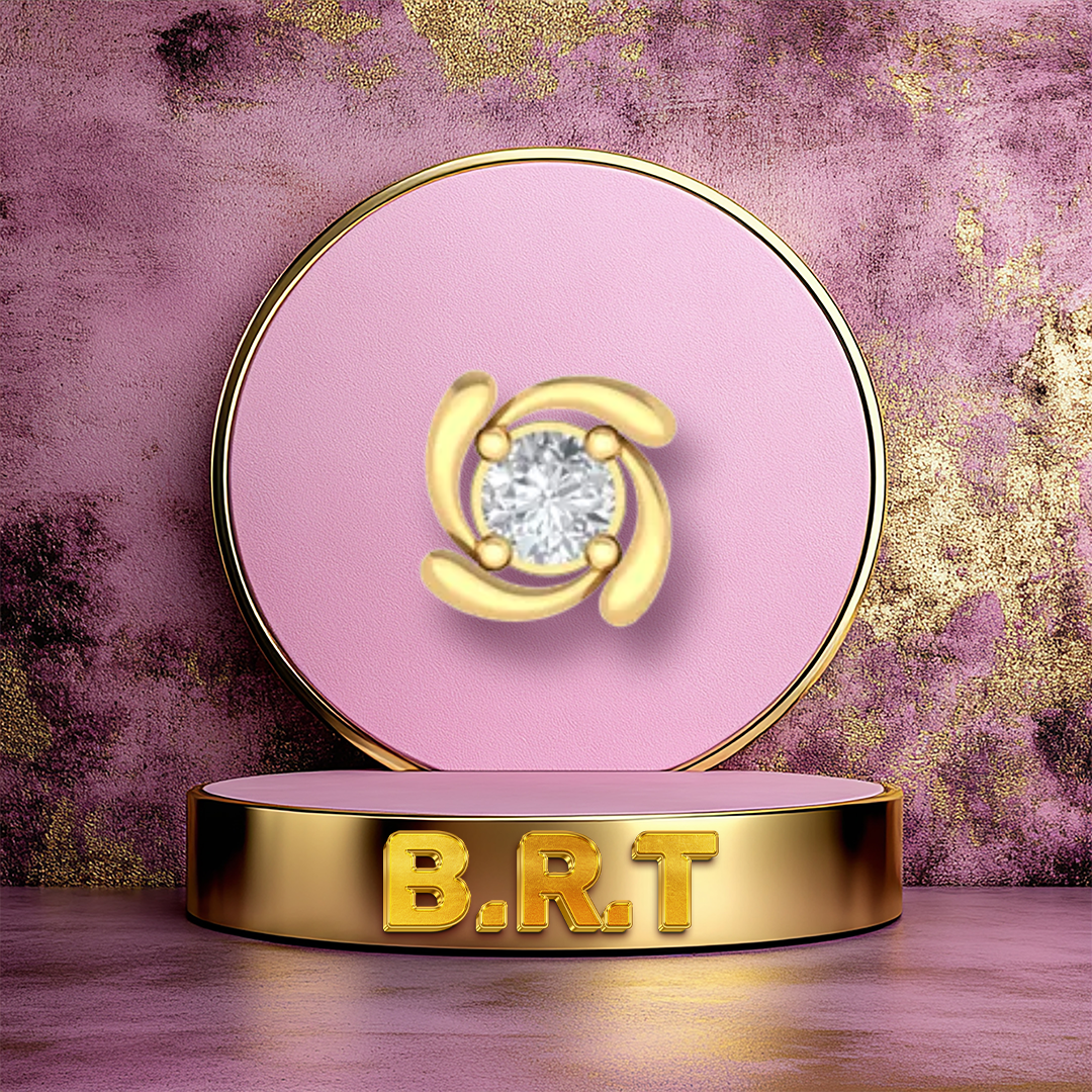 Gold Nose Pin - 1.52 Gm