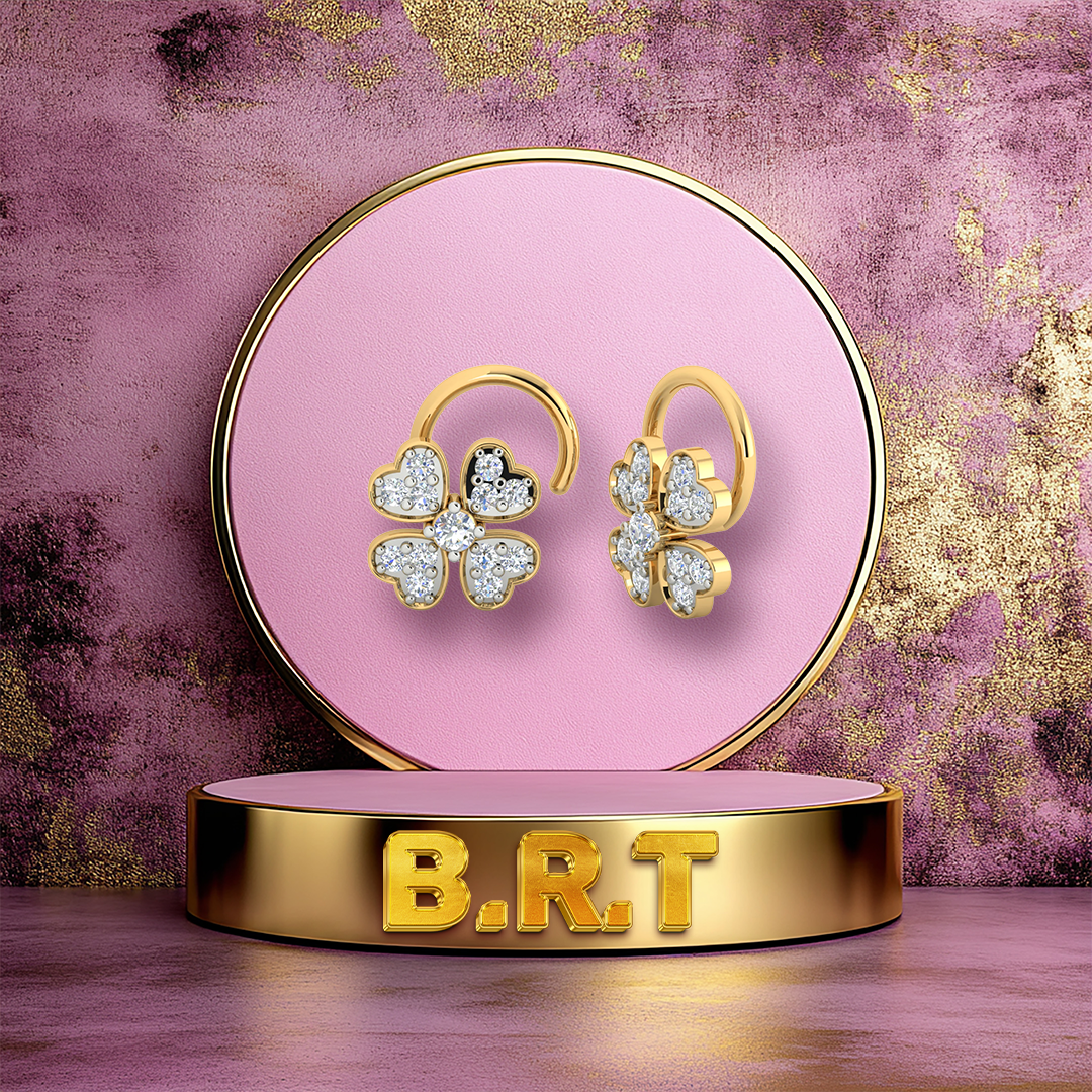 Gold Nose Pin - 4.18 Gm