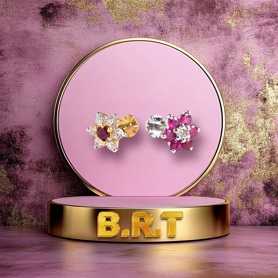 Gold Nose Pin - 4.69 Gm