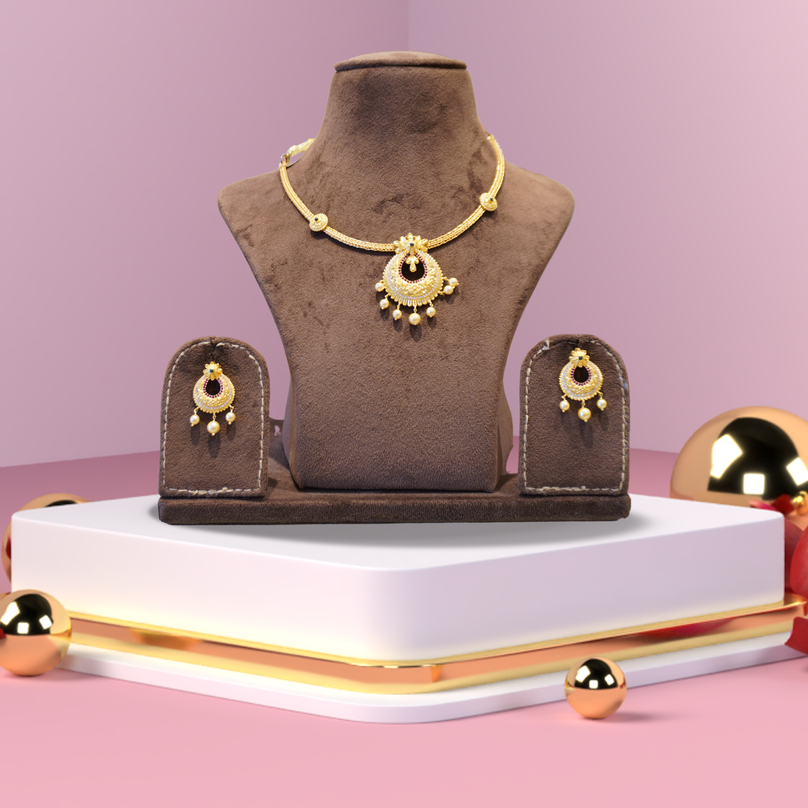 Gold Padhakkam Attigai - 24.48 Gm