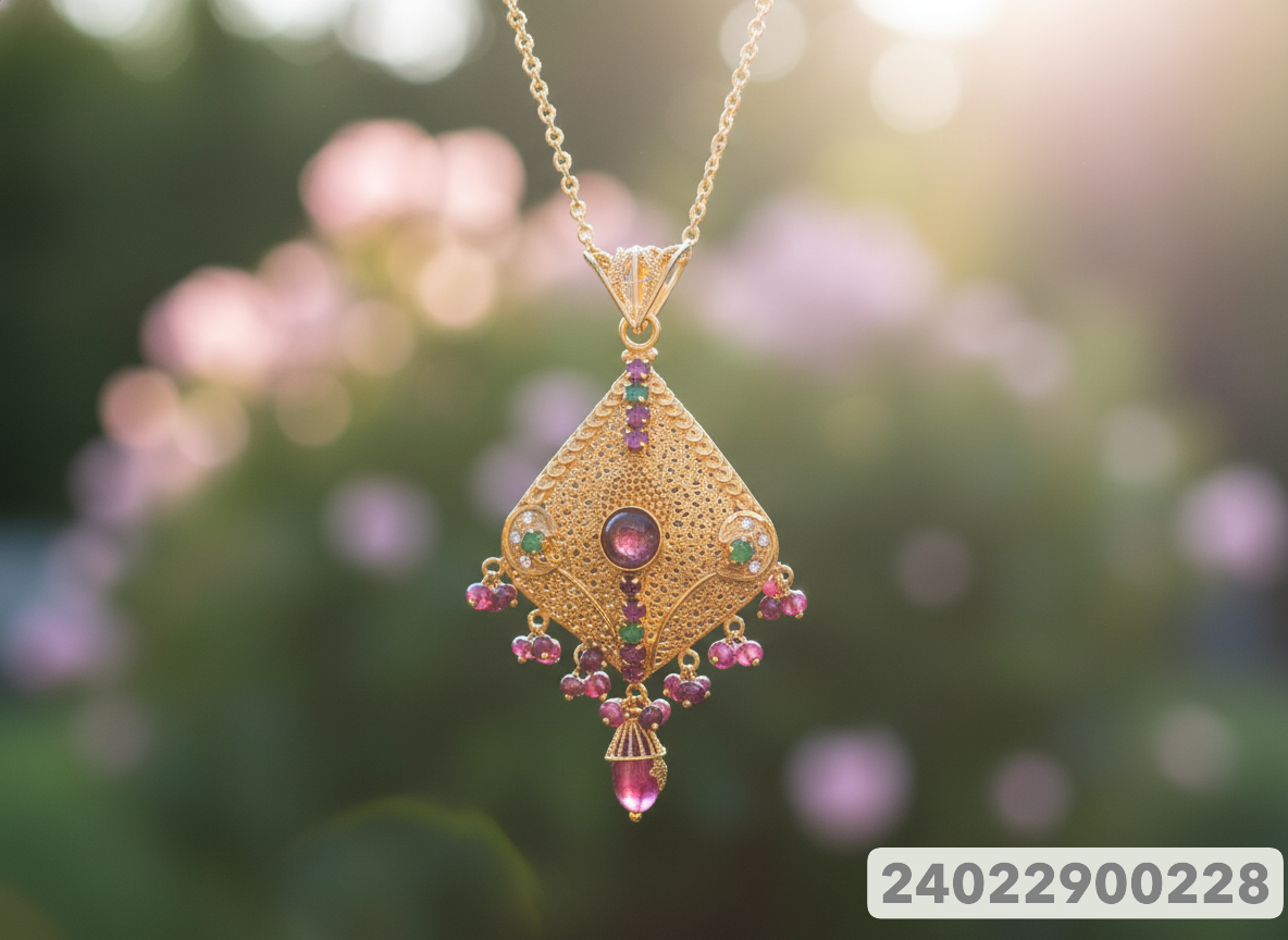 Gold Pendant - 10.84 Gm