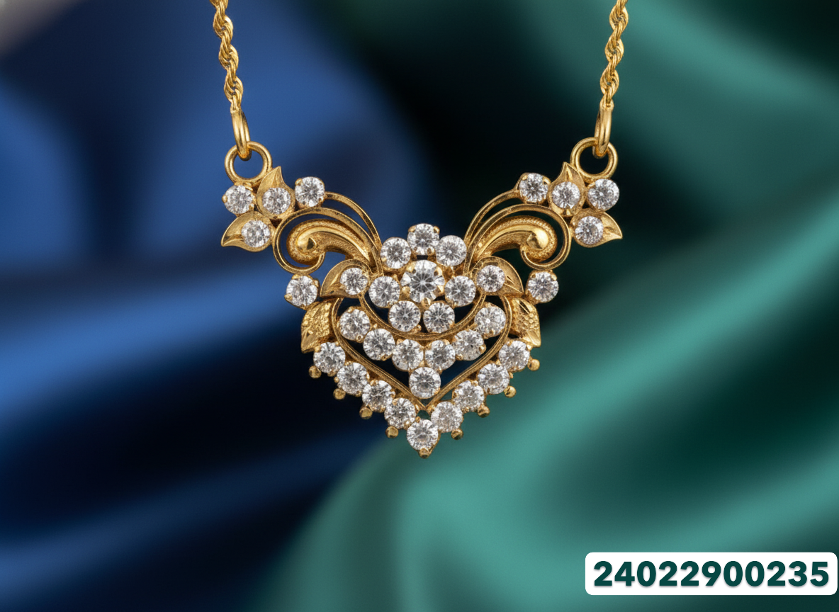 Gold Pendant - 6.16 Gm