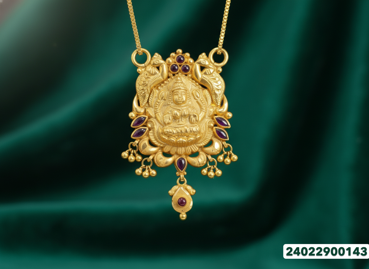 Gold Pendant - 6.35 Gm