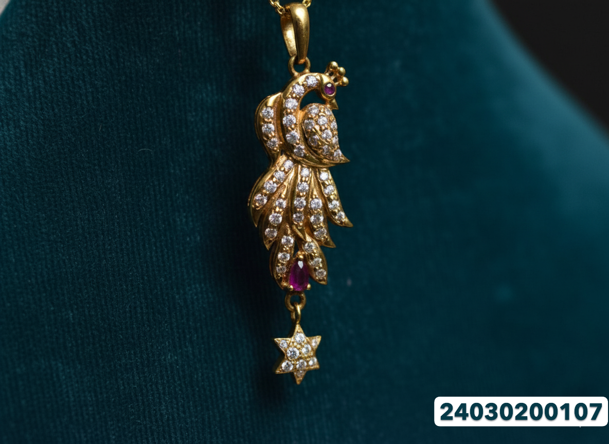 Gold Pendant - 6.7 Gm