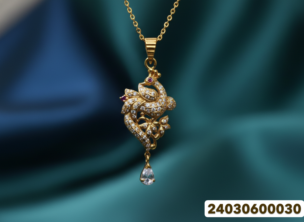 Gold Pendant - 7.29 Gm