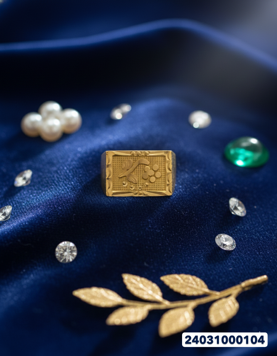 Gold Ring - 8.21 Gm - 01