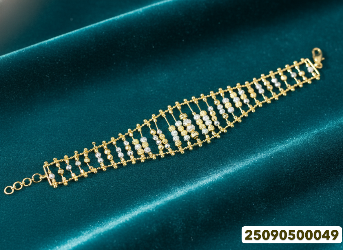 Ladies Gold Bracelet - 19.23 Gm