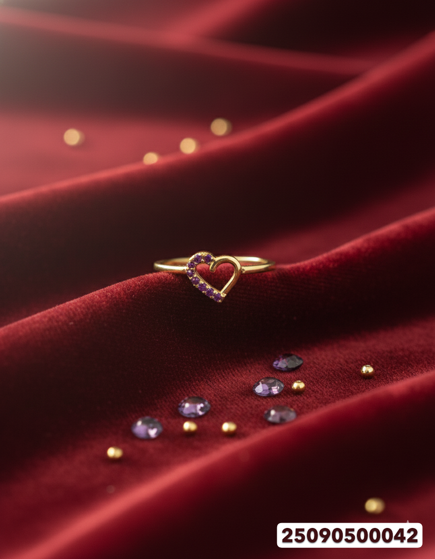 Ladies Gold Ring - 1.81 Gm