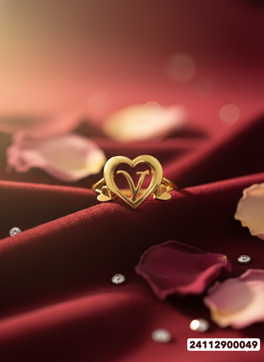 Ladies Gold Ring - 1.87 Gm