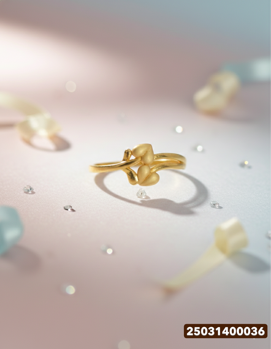 Ladies Gold Ring - 1.89 Gm -01