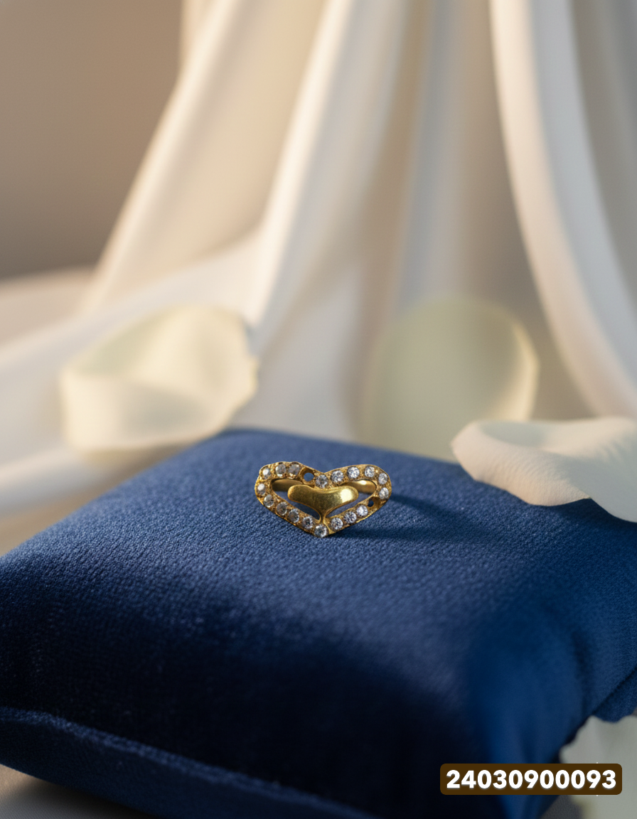 Ladies Gold Ring - 1.93 Gm -02