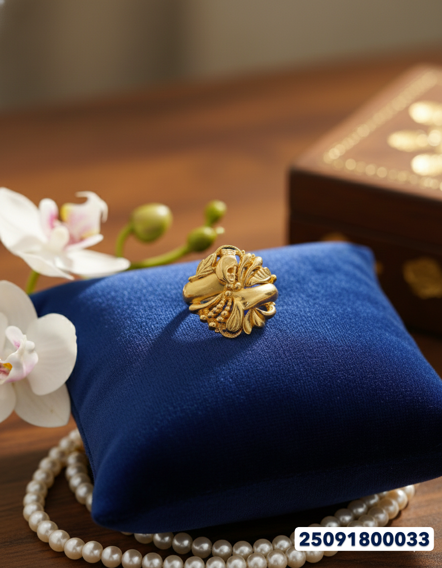 Ladies Gold Ring - 1.98 Gm