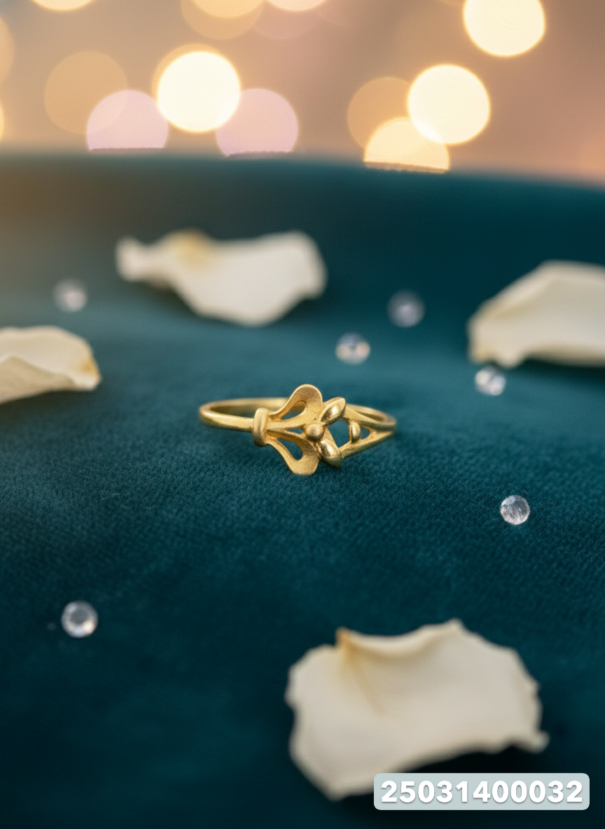 Ladies Gold Ring - 1.99 Gm -01