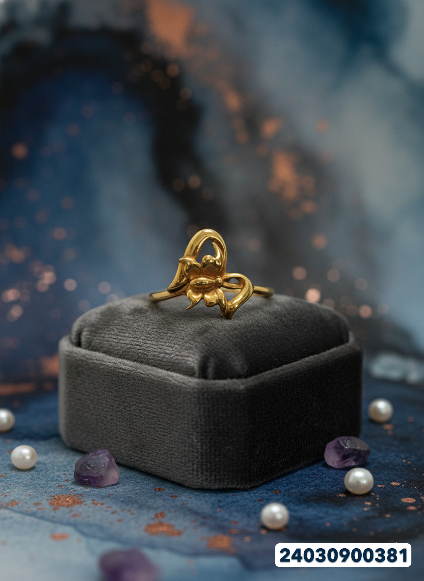 Ladies Gold Ring - 2.07 Gm -01