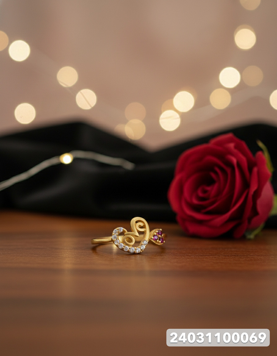 Ladies Gold Ring - 2.12 Gm -02