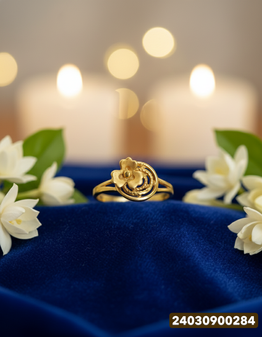 Ladies Gold Ring - 2.25 Gm -01