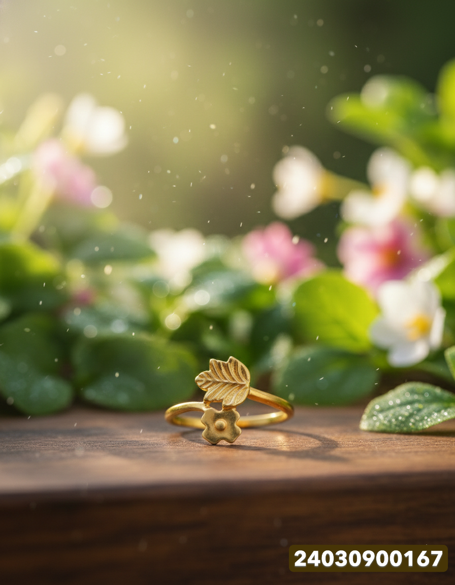 Ladies Gold Ring - 2.27 Gm -01