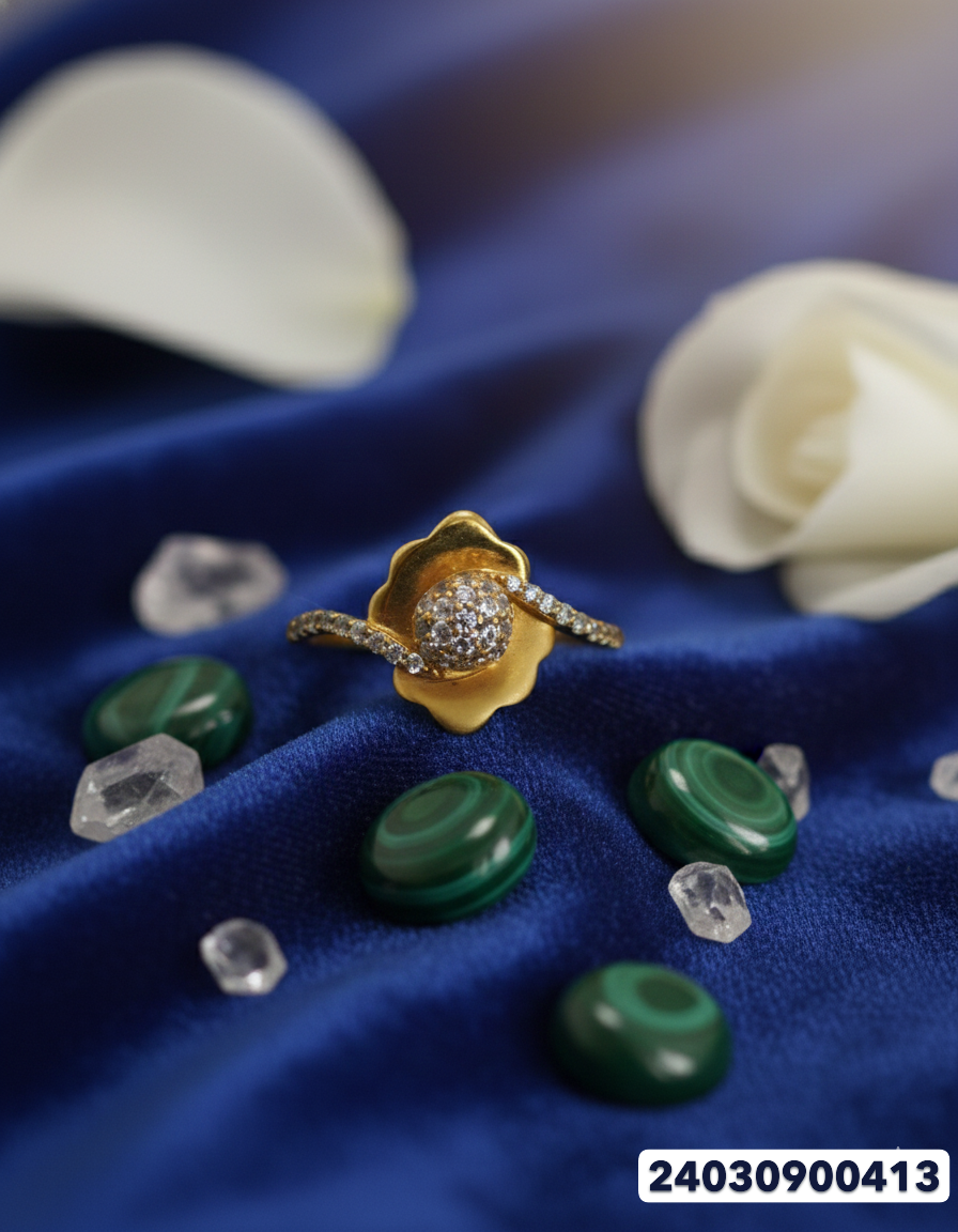 Ladies Gold Ring - 2.27 Gm -02