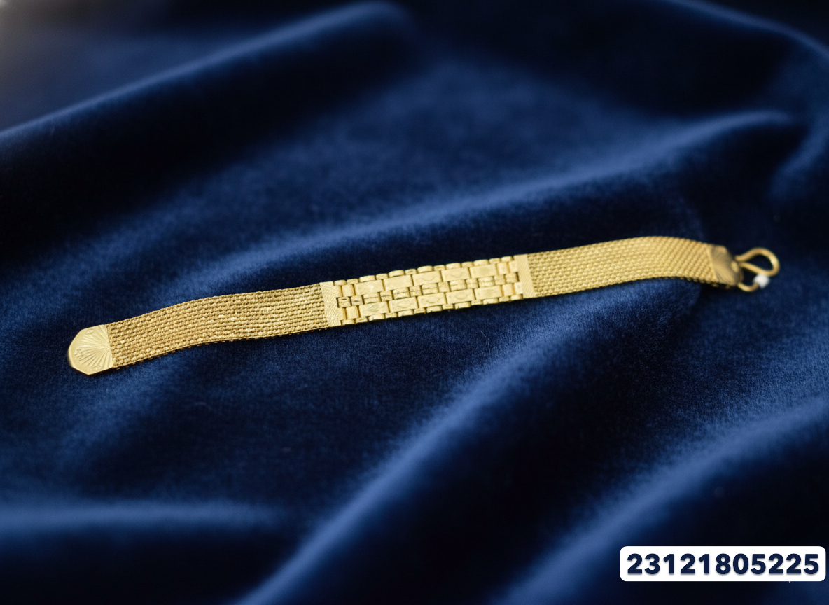 Mens Gold Bracelet - 23.81 Gm