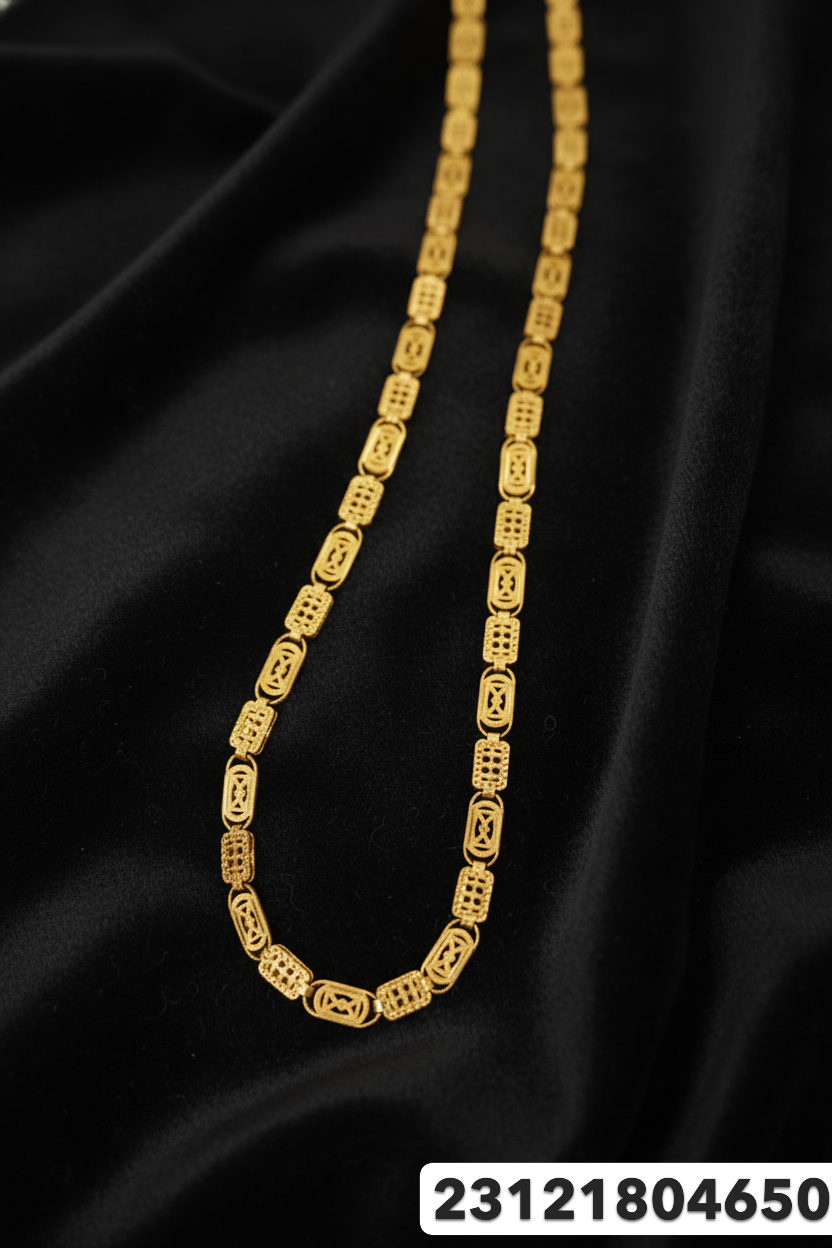 Mens Gold Chain - 15.77 Gm