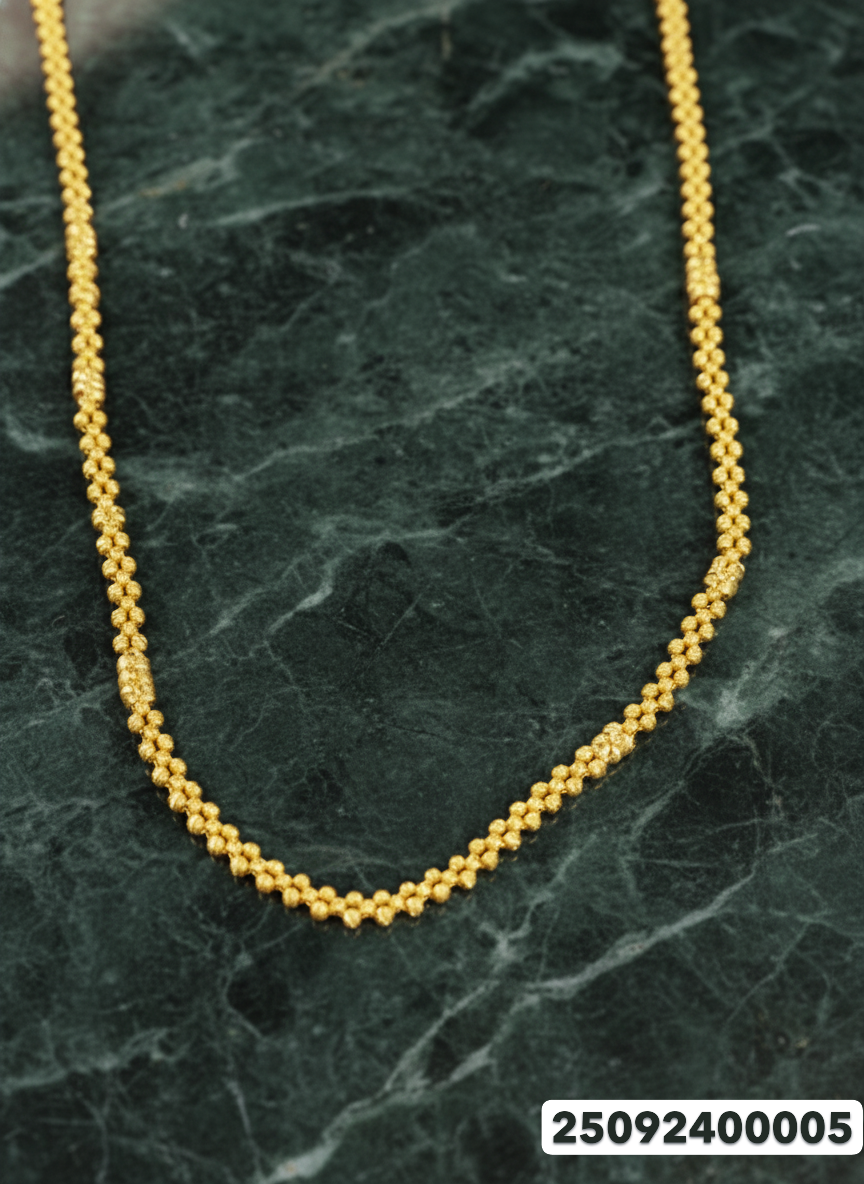 Mens Gold Chain - 40.17 Gm