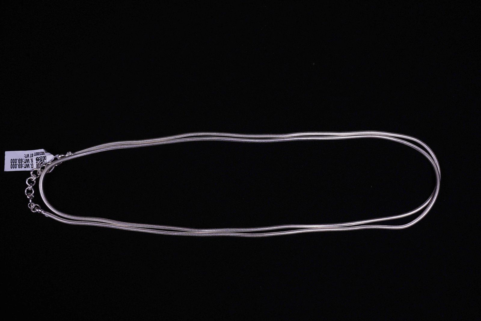 Silver Araana Chain - 48 Gm