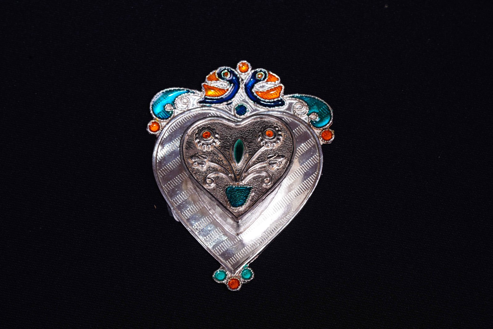 Silver Kunguma Chimil - 32.5 Gm