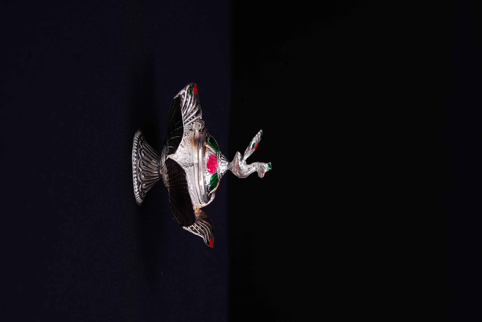 Silver Kunguma Chimil - 45 Gm