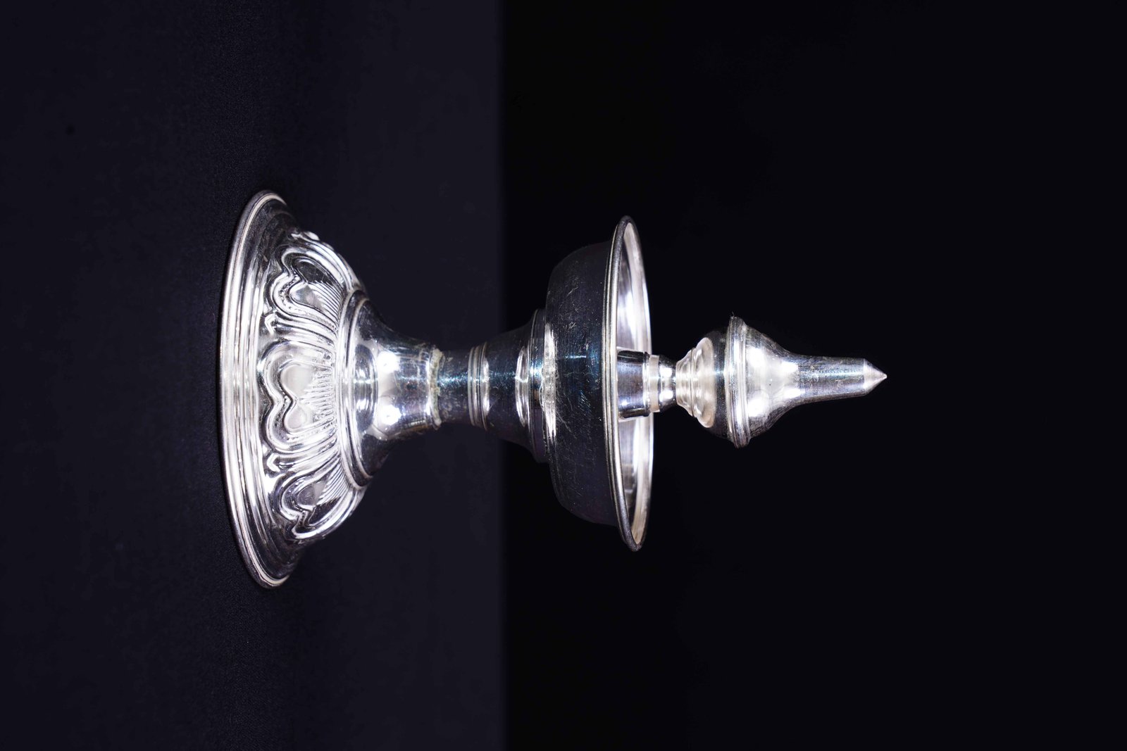 Silver Kuthu Vilaku - 54.5 Gm