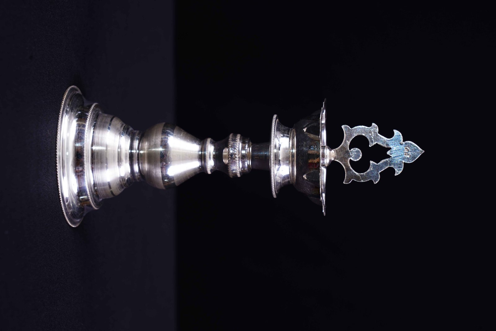 Silver Kuthu Vilaku - 59 Gm