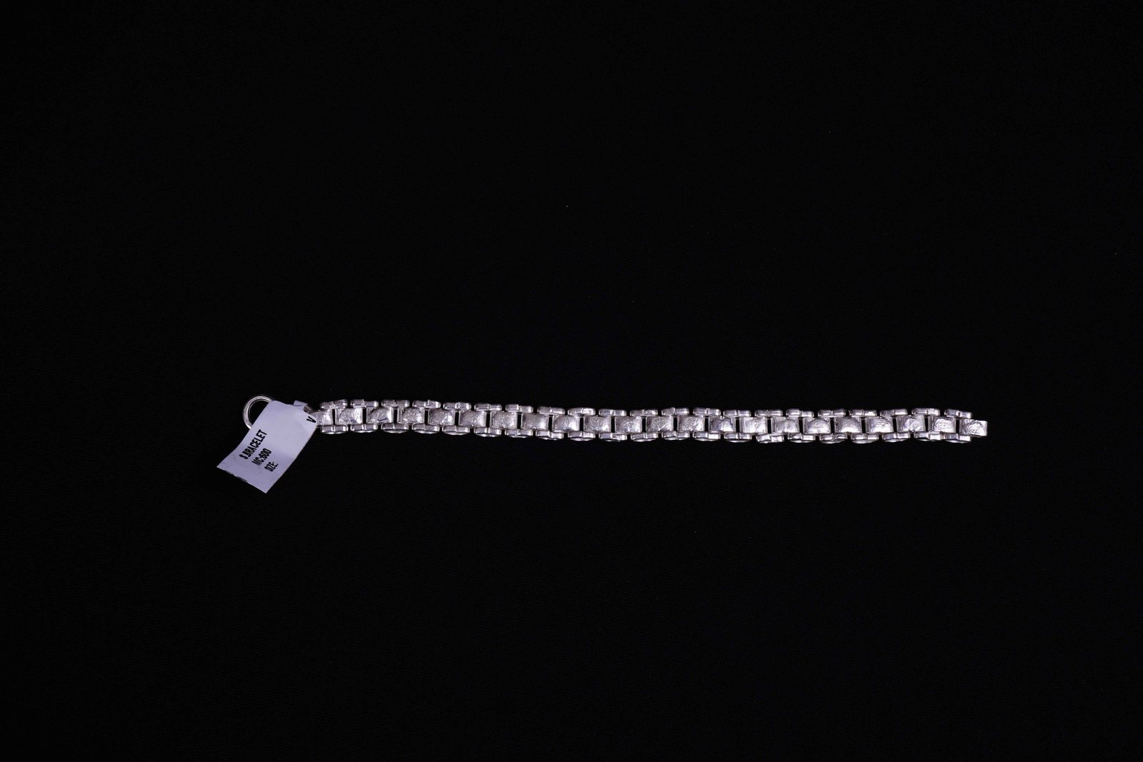 Silver Male Bracelet - Raj01645