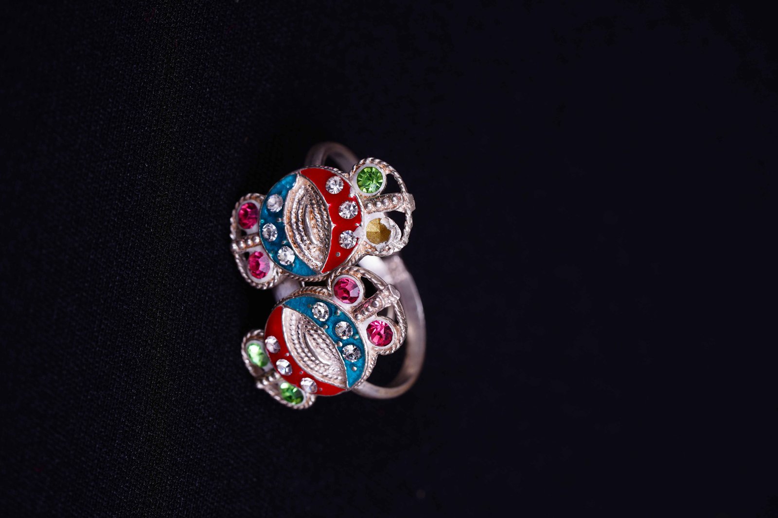 Silver Toe Ring - 6.5 Gm-1