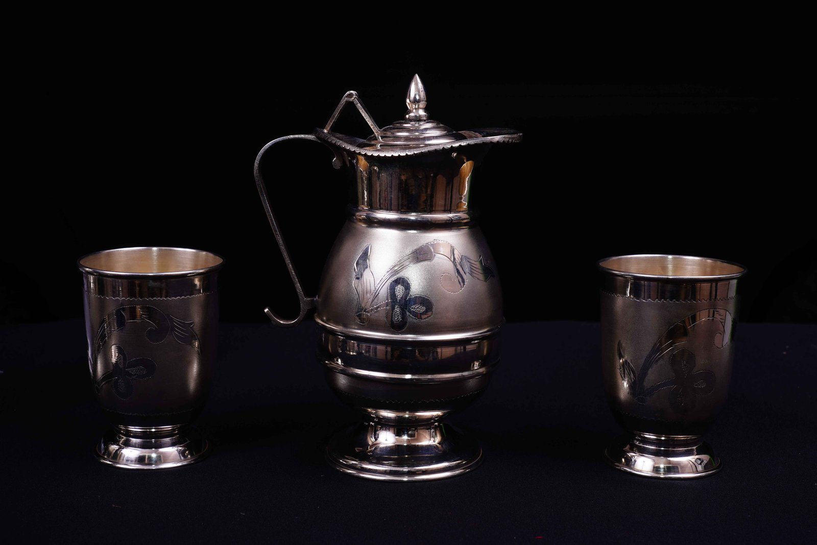 Silver Vessel - 409.5 Gm