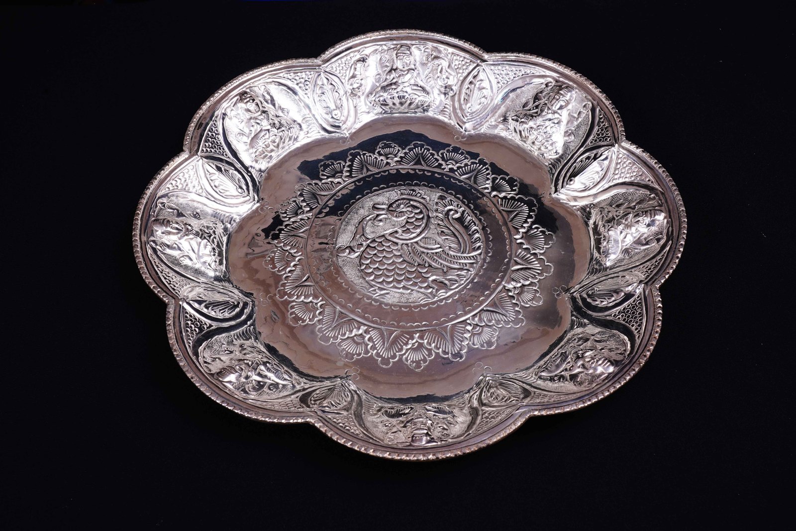 Silver Vessel - 536.5 Gm